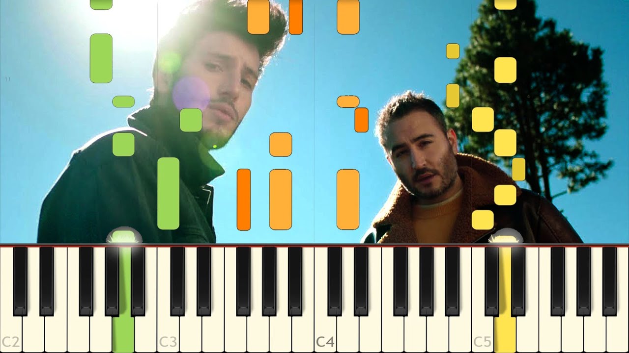 Un Año - Sebastián Yatra ft. Reik - Piano Tutorial - Synthesia - Keysynth