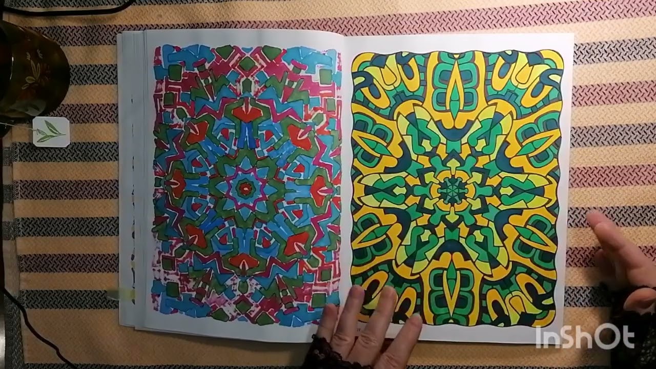 Dimensions от Creative haven. Обзор раскраски Дименшнз + готовые работы в ней