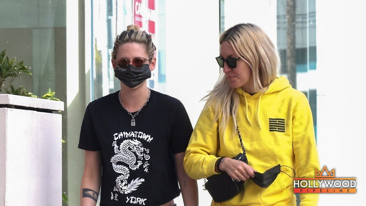 Kristen Stewart & Dylan Meyer shop for rings in Los Angeles