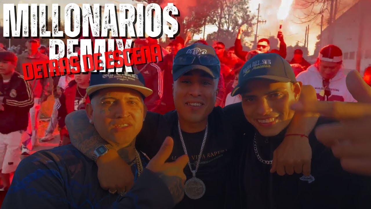 DETRAS DE ESCENA - MILLONARIO REMIX (LANOTAELJEFE , LCA , PEKE77 , XXLIRIONE , JHON C , THEPLUG)