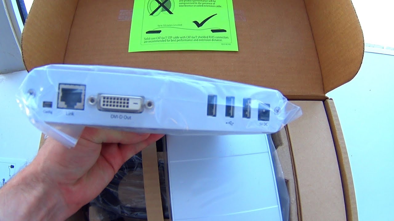 📺 icron EL5353 удлинитель DVI и HDMI сигнала на пк + USB 2.0