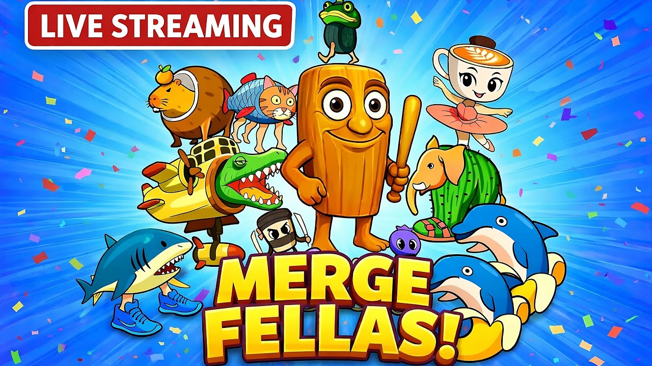 LIVE NOW !! Merge Fellas Gameplay to Open Final Boss☠️ #mergefellaslive