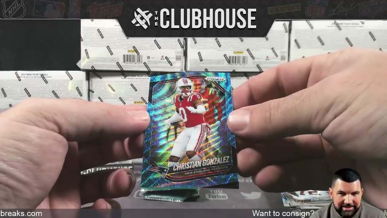 Коллекционная футбольная коллекция Panini Prizm 2025 года. Выберите свою команду. Групповой розыг...