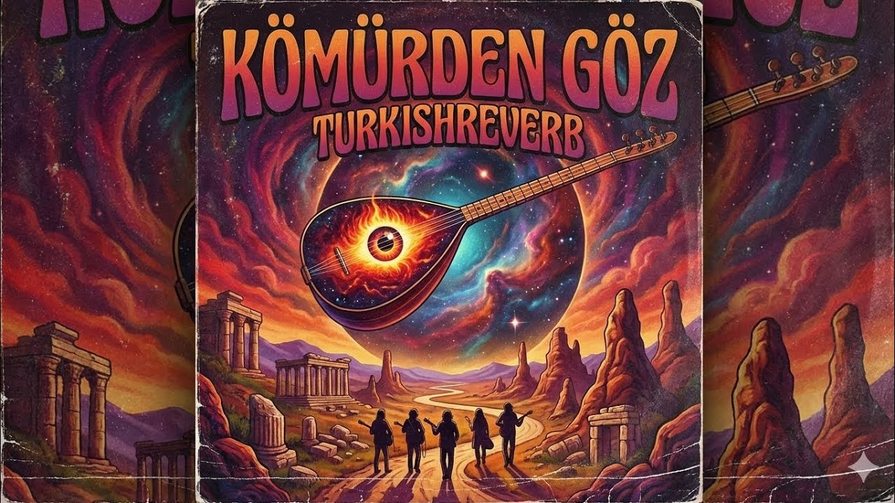 Kömürden Göz | PsychedelicRock - Hard Rock Cover | TURKISHREVERB @HeritageBeatsofficial 