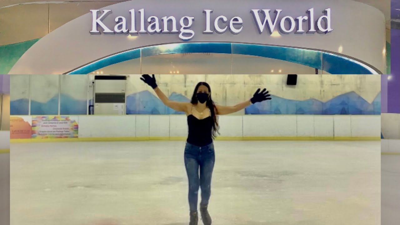 ICE SKATING AT KALLANG ICE WORLD,SINGAPORE #iceskating