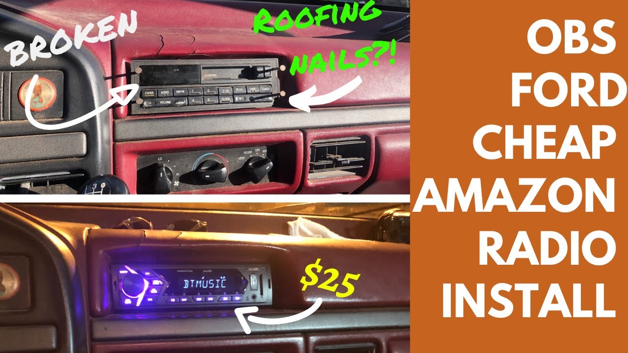 WILL IT WORK? Cheap Amazon radio install OBS Ford