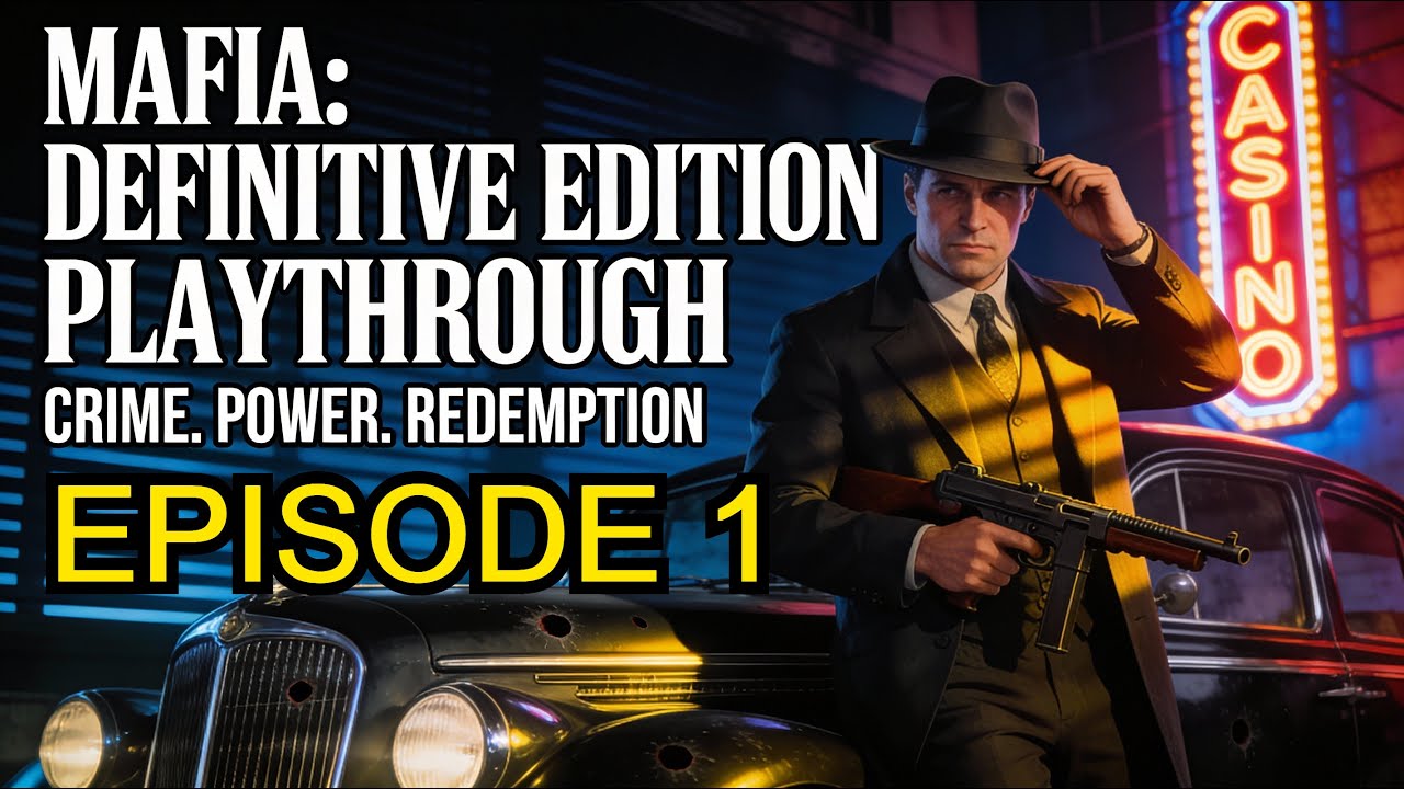 Mafia Definitive Edition | Episode 1 - THE GREATEST PLAY THROUGH