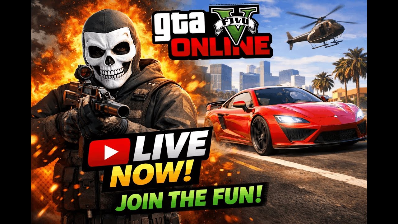 GTA V Online LIVE 🔴 | Crazy Missions, Fun Moments & Open World Action | Telugu Stream