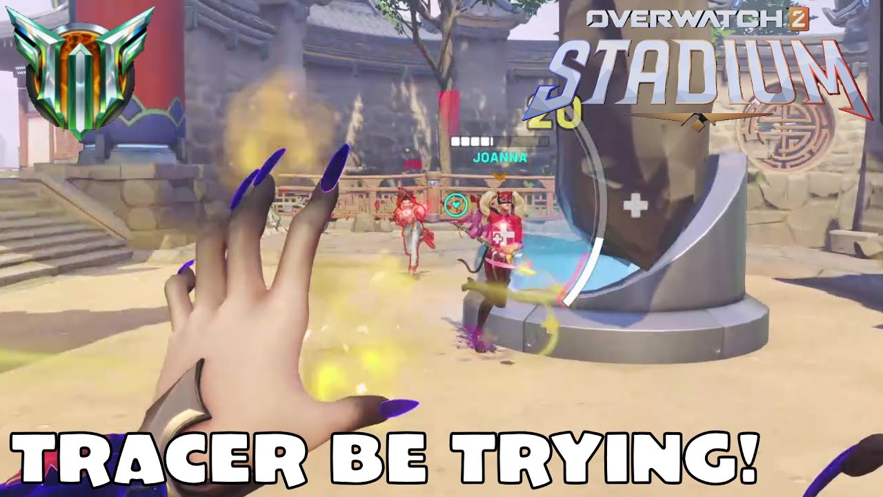 Трейсер пытается, лол - Стадион Мойра - 20 сезон - Overwatch 2 - 26.10.2026 