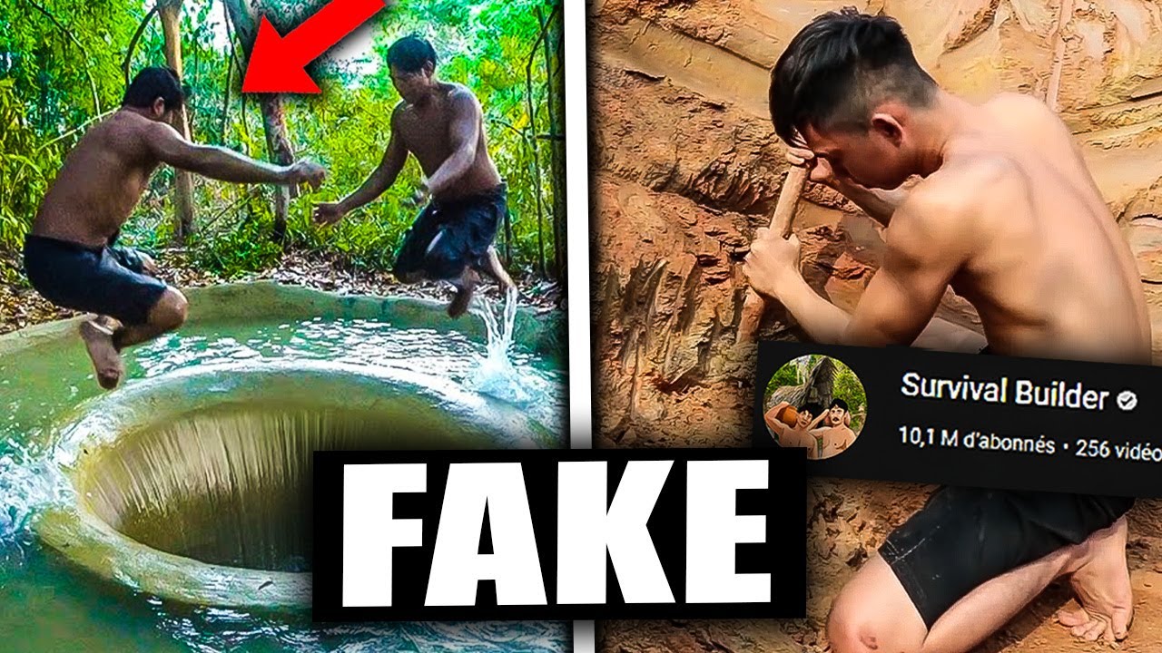 Ces VIDEOS sont FAKE ! (PRIMITIVE BUILD)