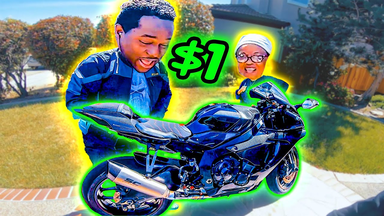 SOLD $25,000 MOTORCYCLE FOR $1!