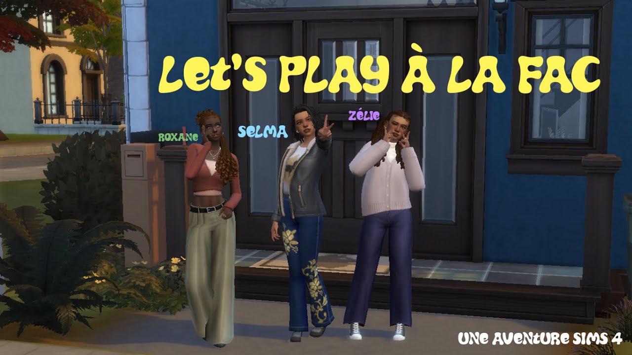 On termine la coloc pour notre let's play - sims 4