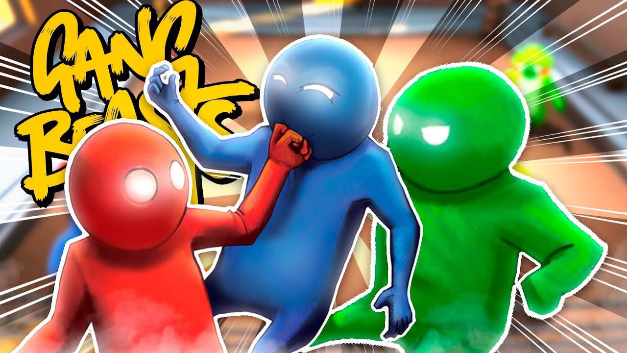 ISY ROMAN & LARS SPIELEN GANG BEASTS!