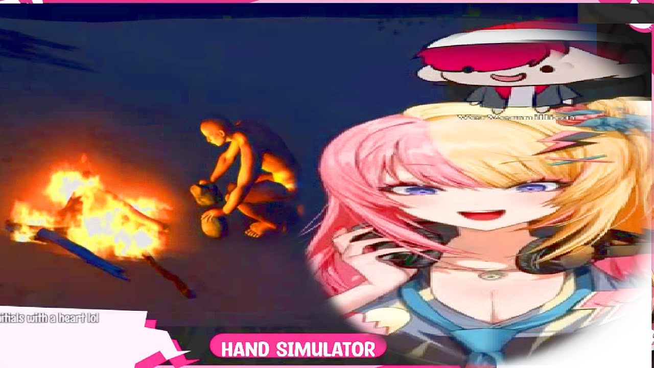 First VTuber to control fire (1 mya)(Colorized)