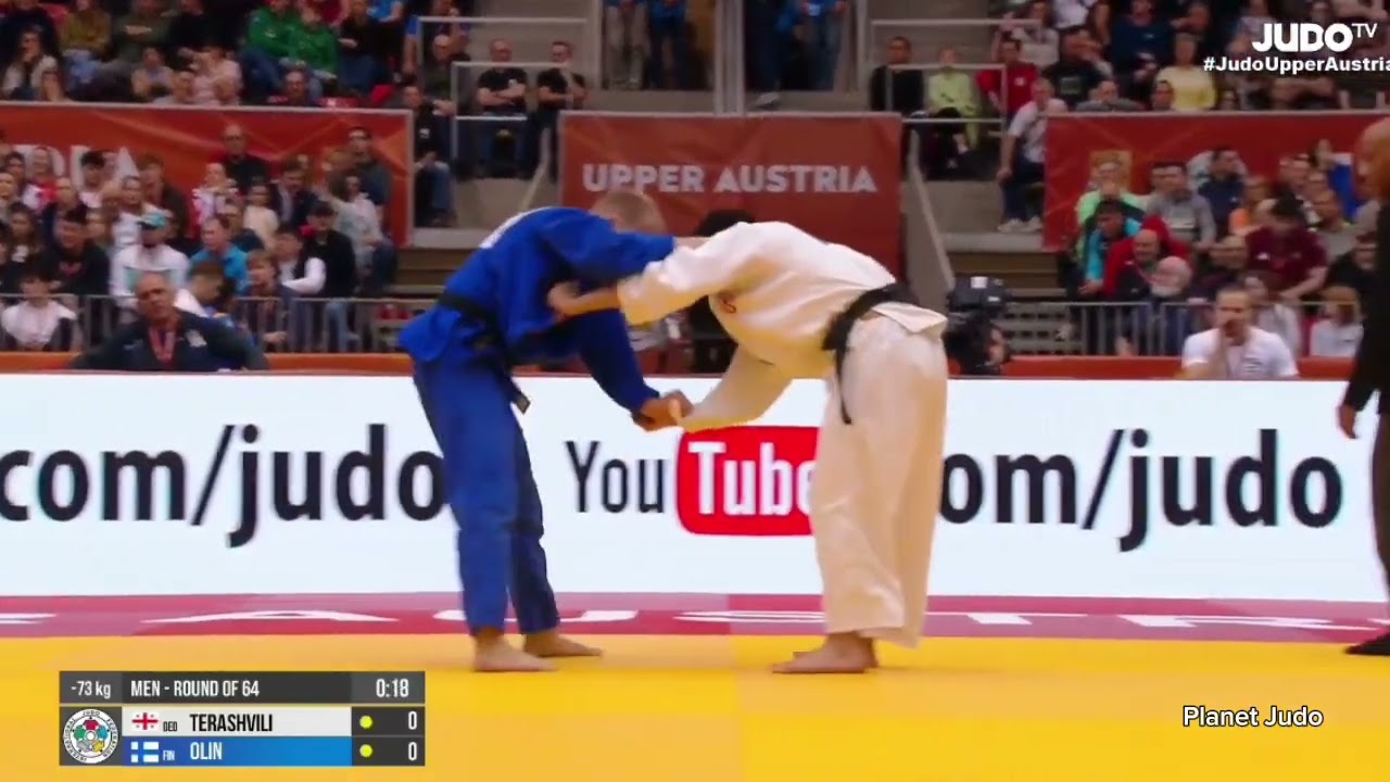 Giorgi TERASHVILI 🇬🇪 🆚️ Valtteri OLIN 🇫🇮 | 1/32финала/-73кг | Гран При Австрия 2026