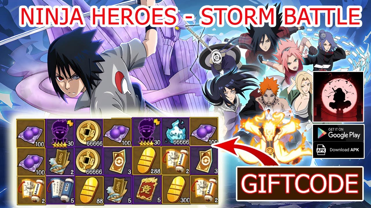 Ninja Heroes Storm Battle & All Codes | 8 Giftcodes Ninja Heroes Storm Battle - How to Redeem Code