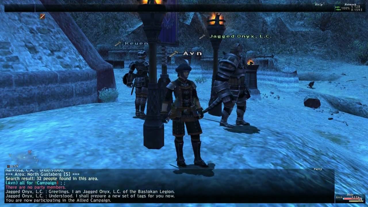 FFXI Campaign Battle Cerberus