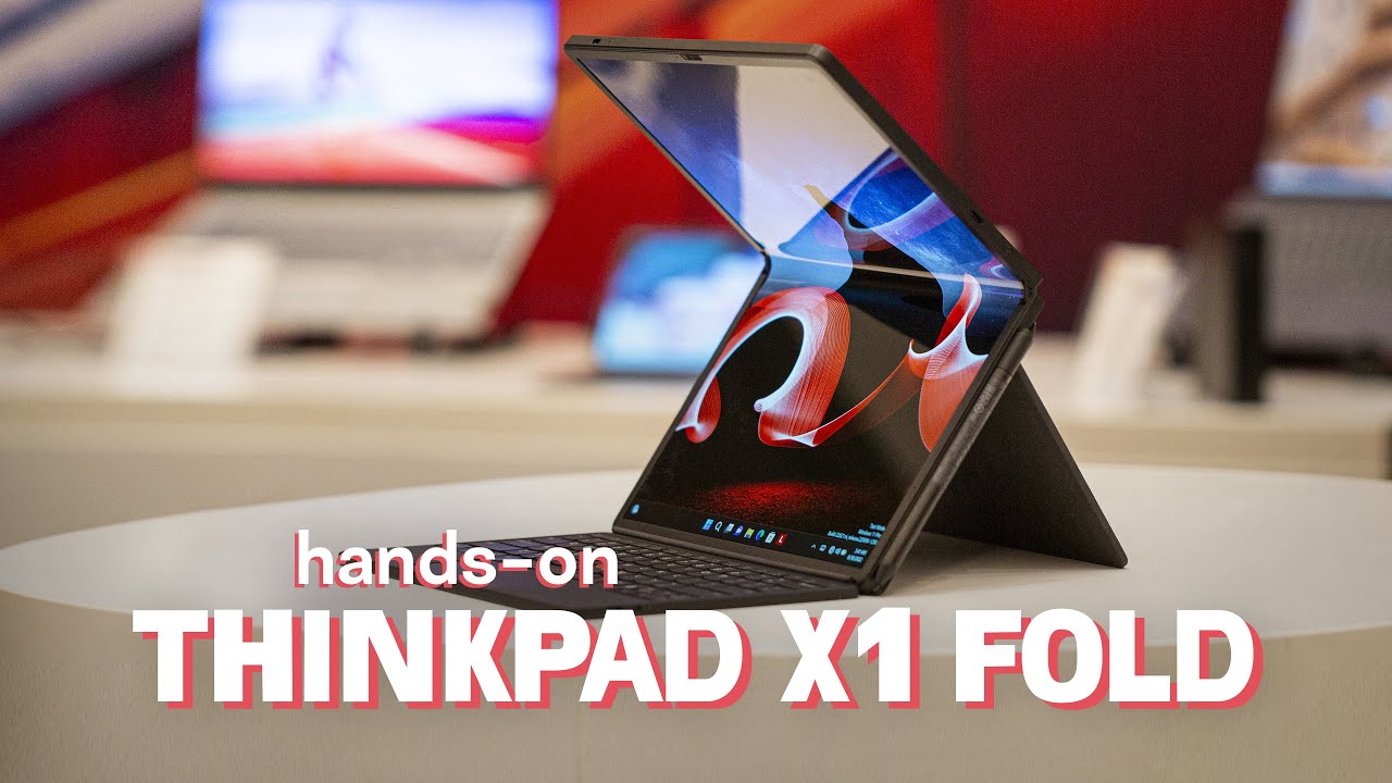 Prise en main du Lenovo Thinkpad X1 Fold