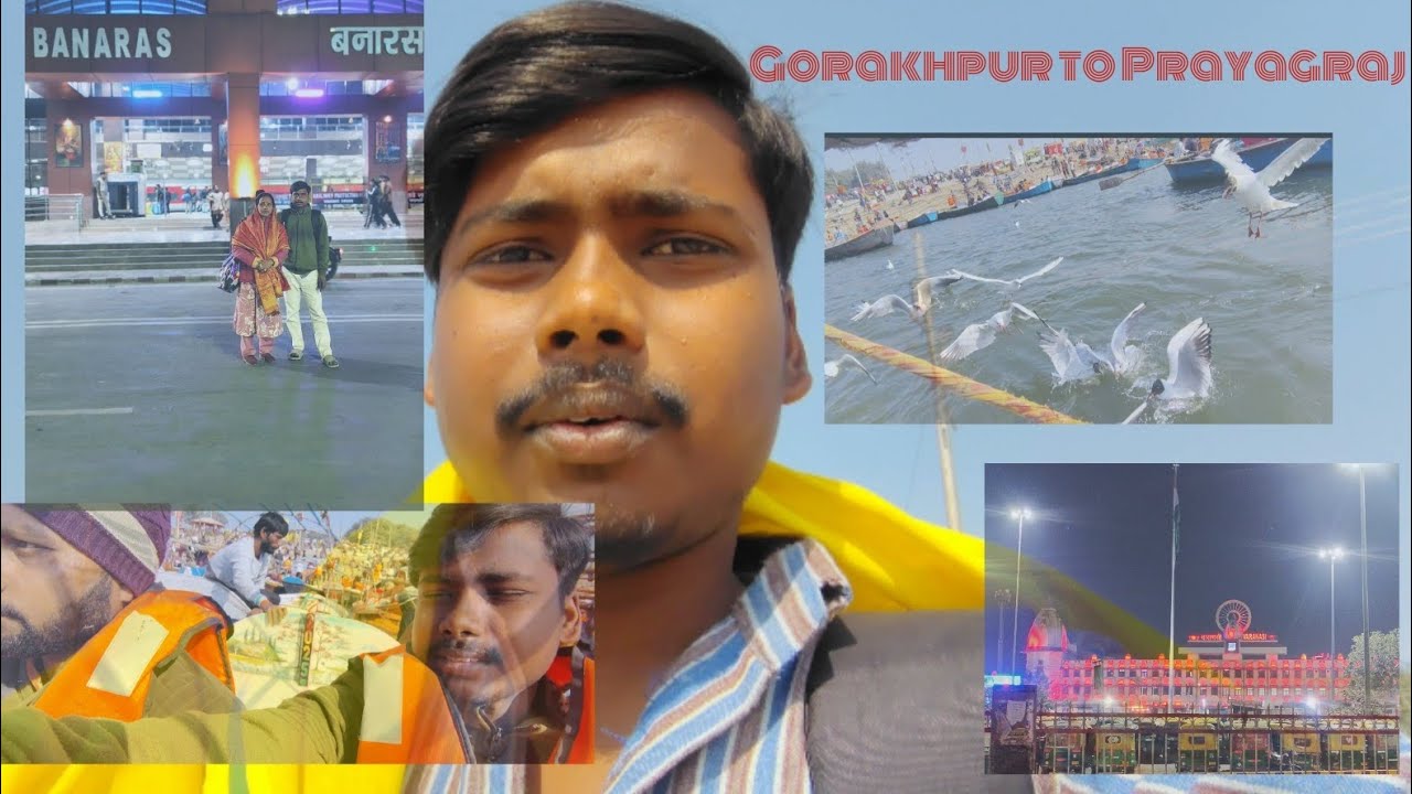 Gorakhpur To Prayagraj 😶 Sangam ❤️ #vlog 
