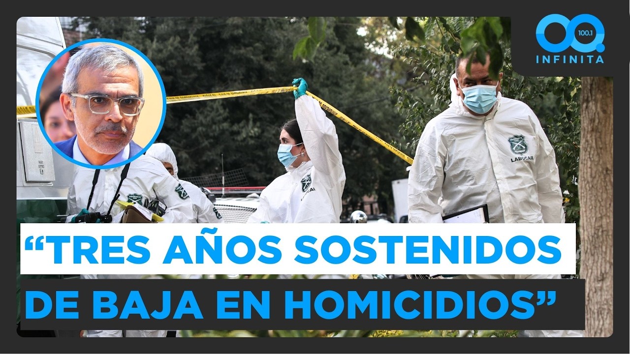 “La disminución de homicidios es evidente”: Ministro de Seguridad en Radio Infinita