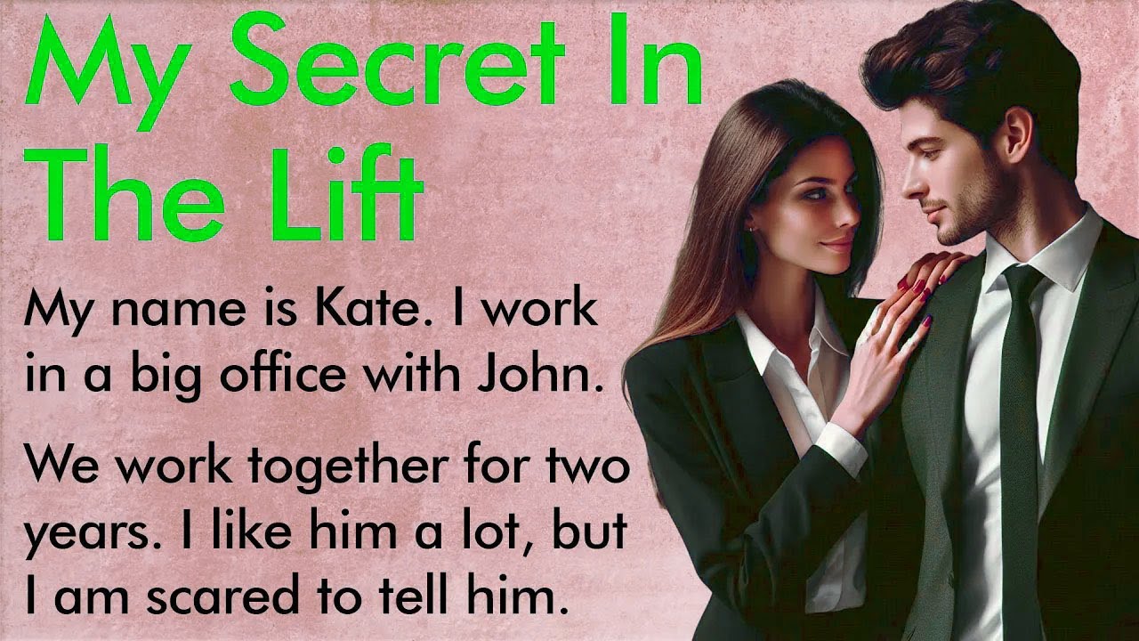 My Secret Started in the Lift ✅ Learn English by Listening (A1–A2 Level) ✅