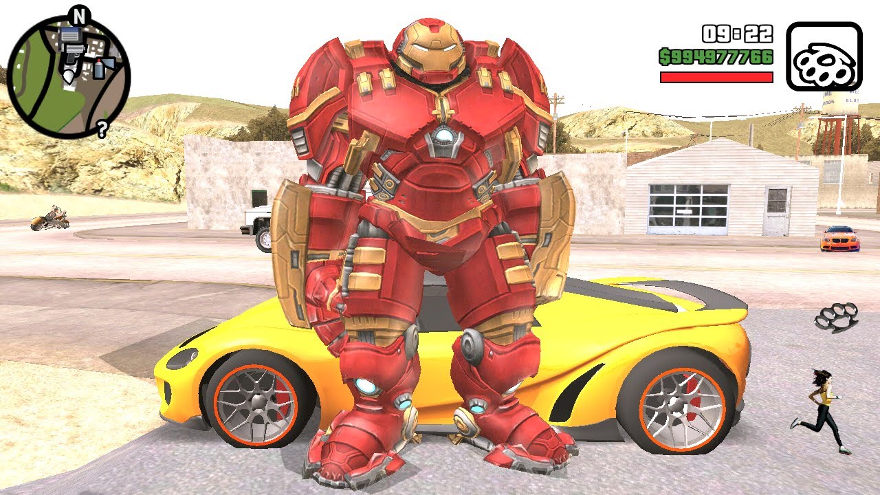 Gta sa android super heroes mod