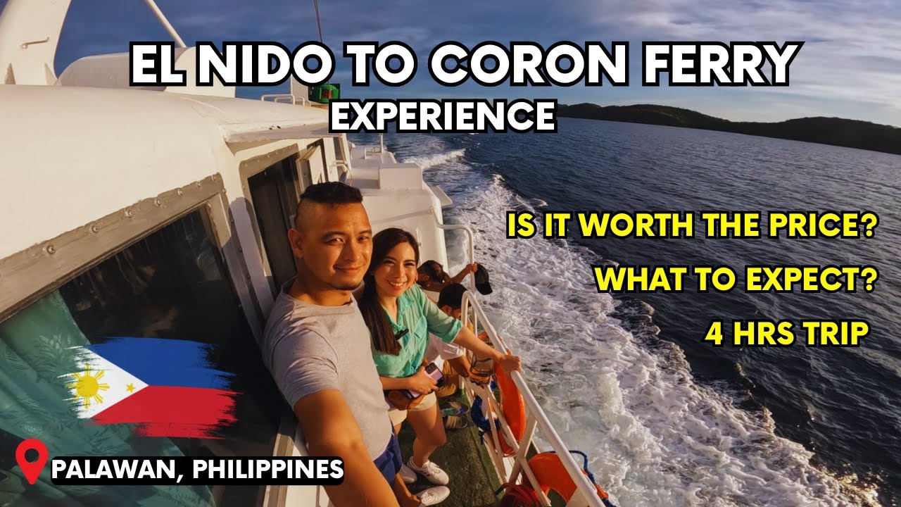 El Nido to Coron Ferry Experience (Montenegro Lines)