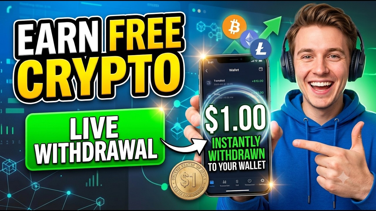 Earn free crypto coin daily | easiest faucet tutorial
