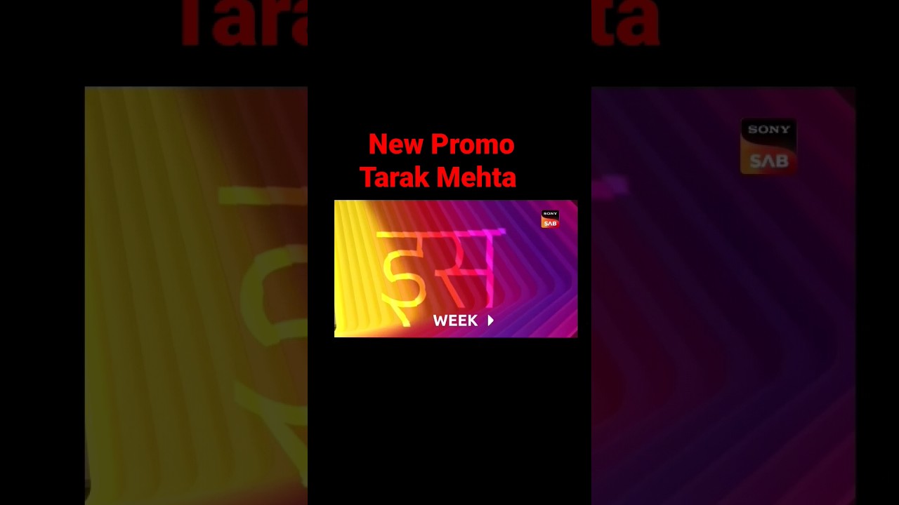 NEW!Promo Tarak Mehta ka ulta Chasma #tarakmehtakaultachashma #sonysab #tmkoc #tmc #sabtv #shorts