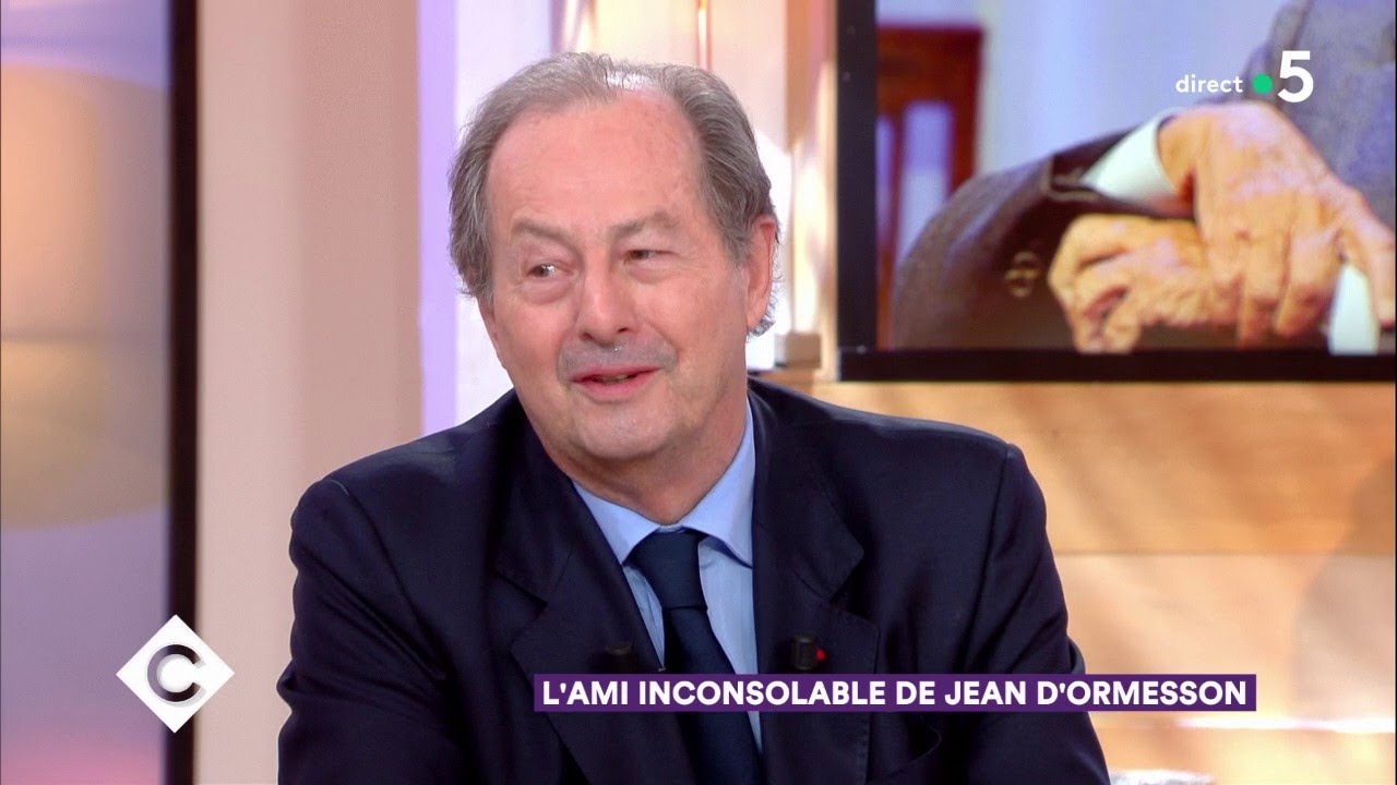 Jean-Marie Rouart, l'ami inconsolable de Jean d'Ormesson - C à Vous - 07/06/2018