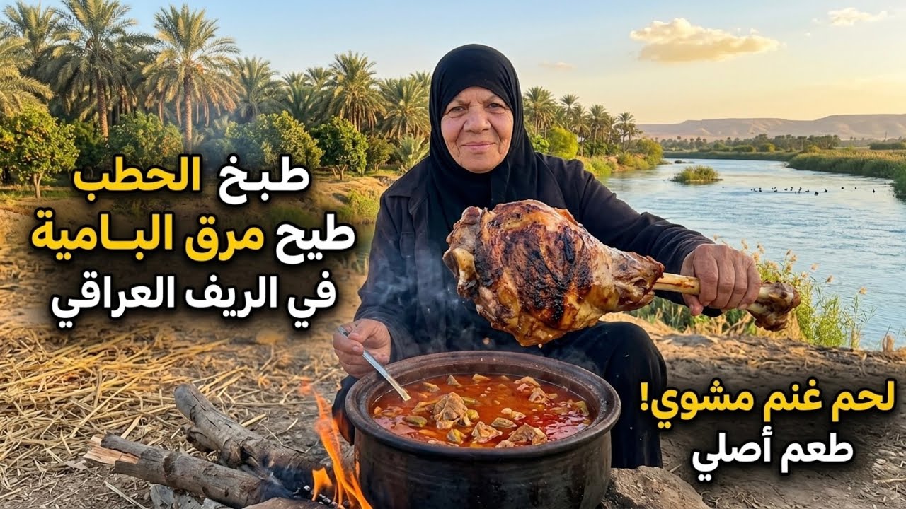 معقولة الأكل بالريف العراقي طيب لهالدرجة 🤯 ( طريقة تحضير أطيب طبخة يحبها الشعب العراقي ) إم سنفور 