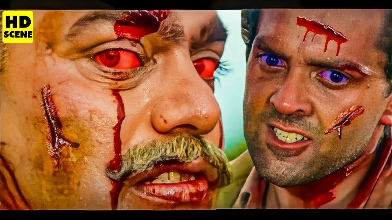 तुमने अभी मेरे बाजुओ की ताकत देखि कहा है | Bobby Deol, Ashutosh Rana Fight Best Action Scene