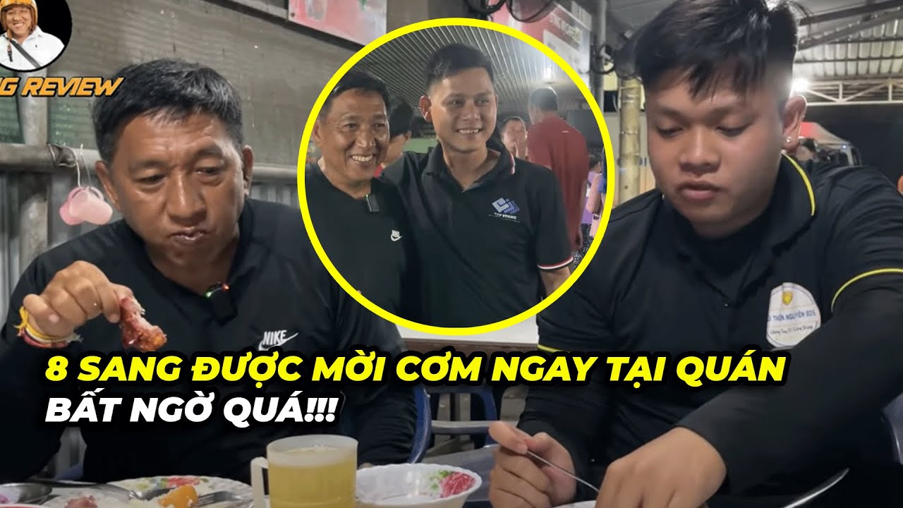 Bất ngờ quá...lần đầu gặp ngoài đường, 8 Sang cùng 