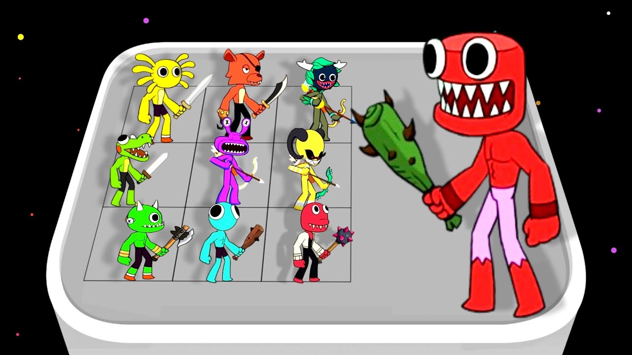 Merge Master Rainbow Friends_ Blue Monster Gameplay, New 2025 Merge Game