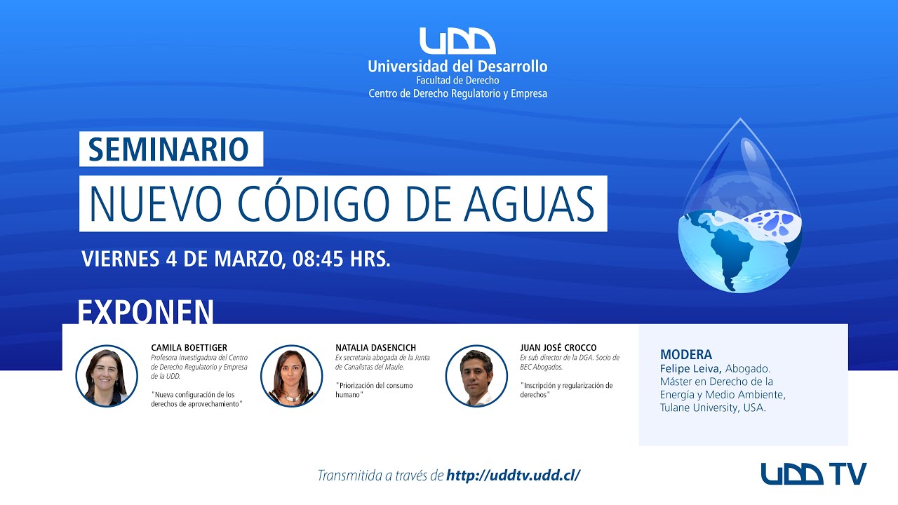 Seminario Nuevo Código de Aguas
