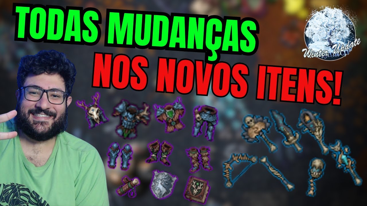 TODAS MUDANÇAS NOS ITENS POLÊMICOS DO WINTER UPDATE! | TEST SERVER