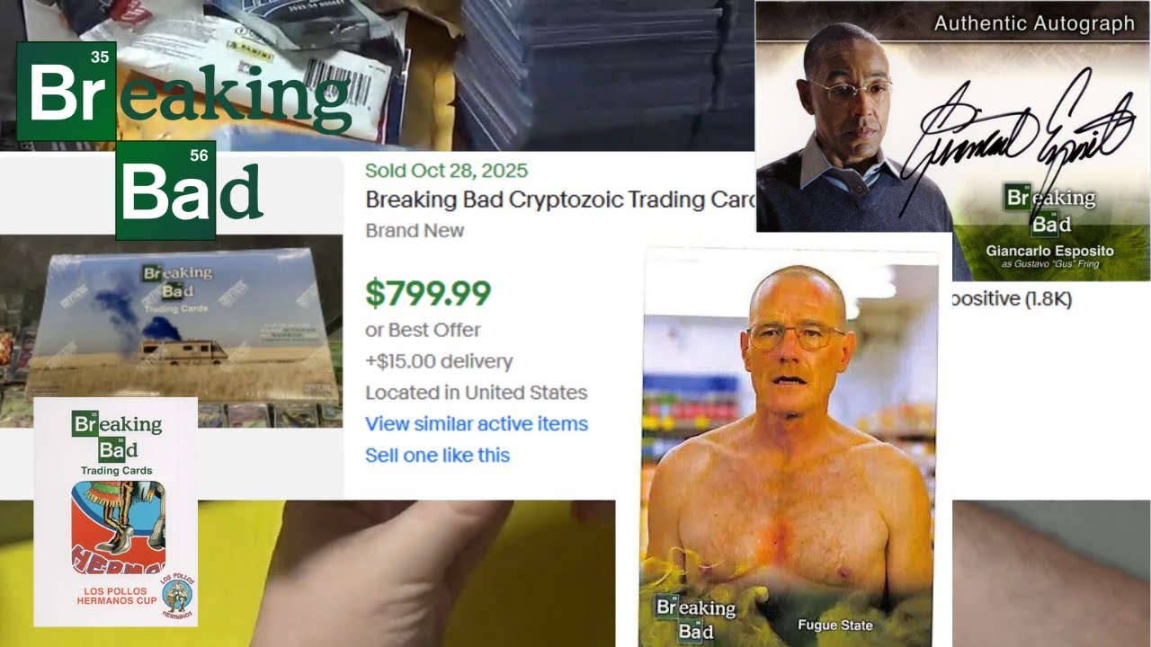 Unboxing a (Rare!) 12-Year-Old BREAKING BAD Hobby Box!