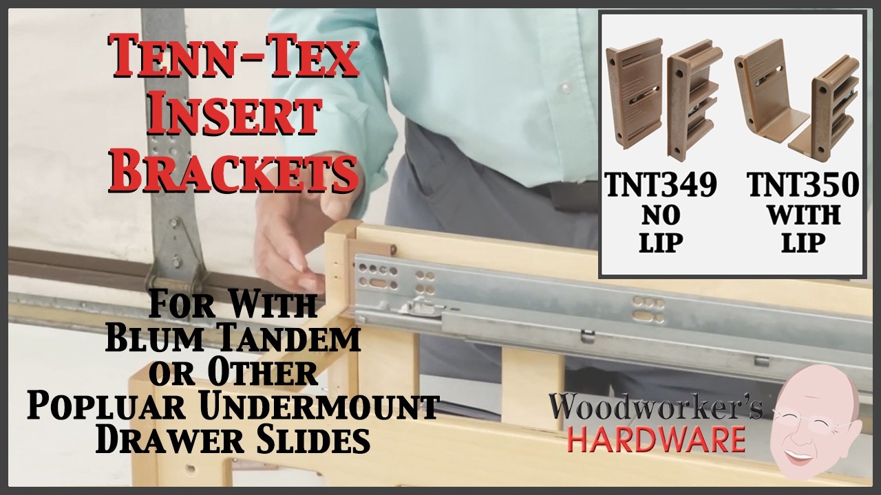 Game-Changer for Inset Drawers: Installing Blum Tandem Slides with Tenn-Tex Face Frame Brackets