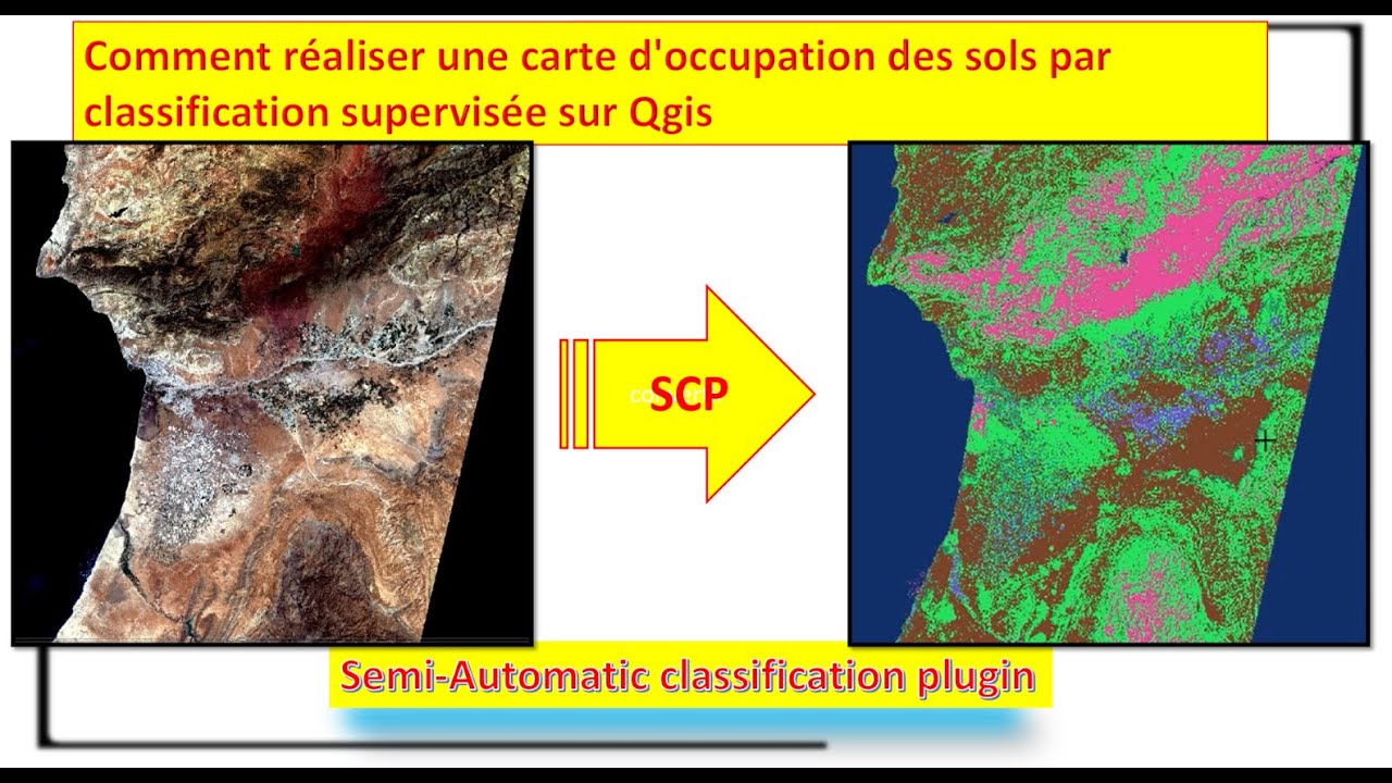 Comment réaliser une carte d'occupation des sols par classification supervisée sur Qqis