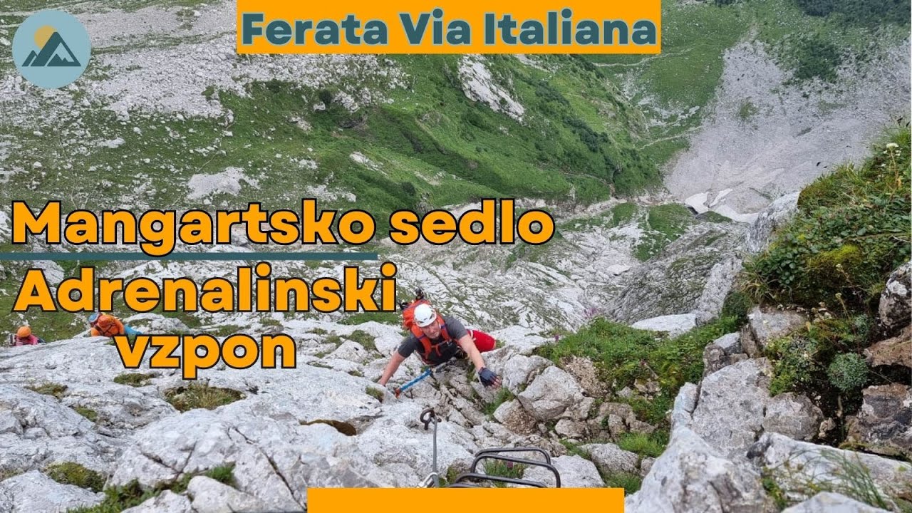 Po ferati Via Italiana na Mangartsko sedlo