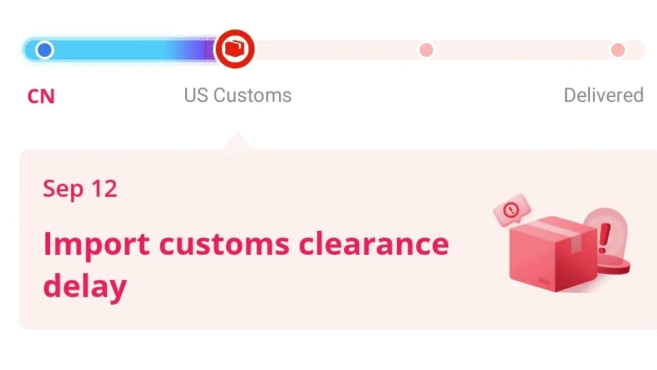 Import Customs Clearance Delay Meaning On AliExpress