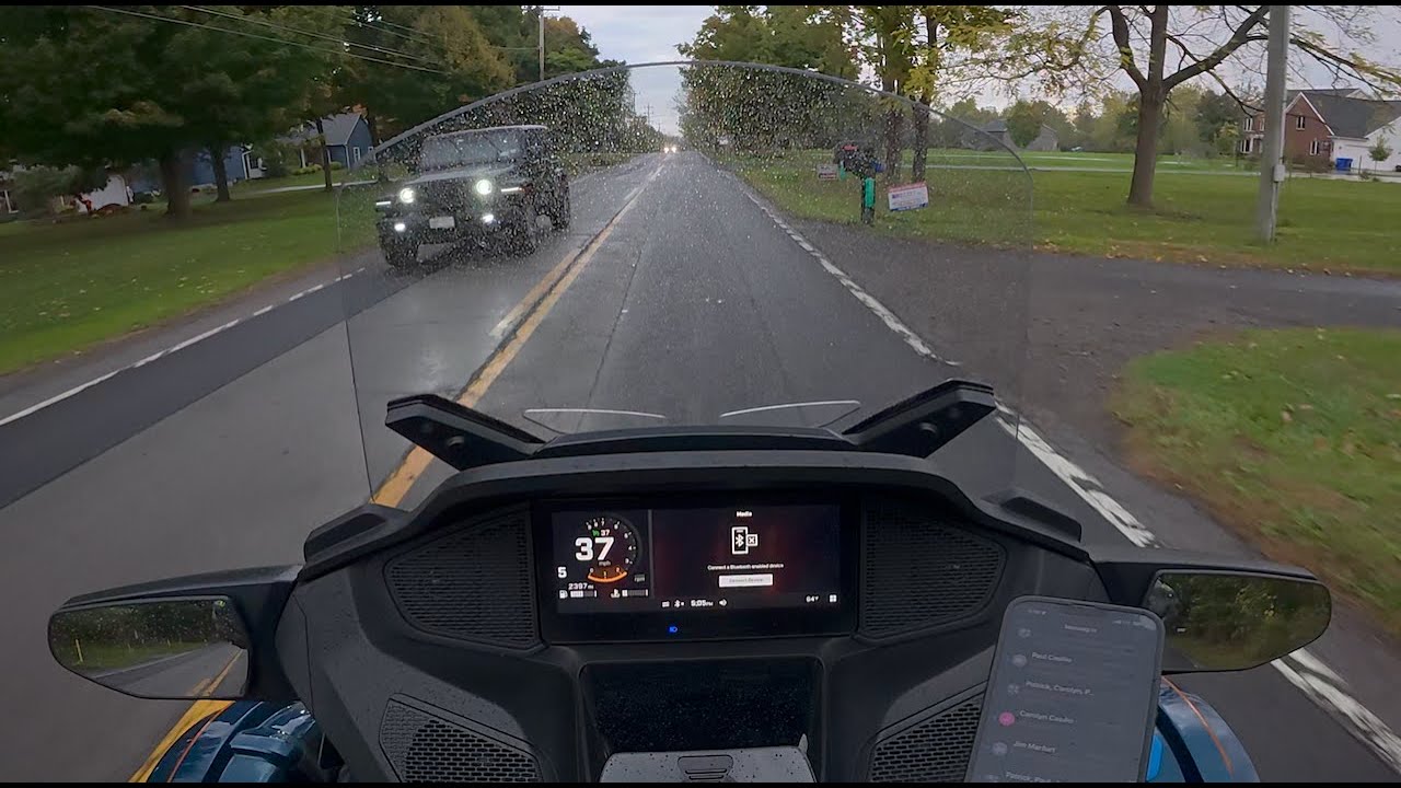 2024 Can Am Spyder RT Limited Rain Ride: плюсы и минусы. Моя рекомендация покупателям № 438