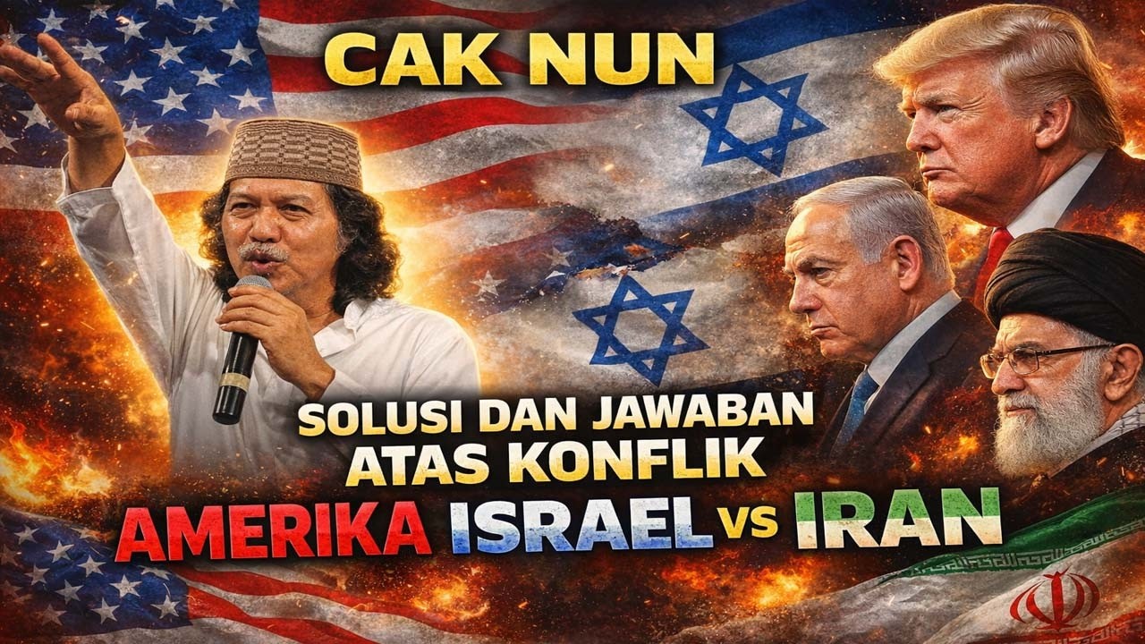 SAYANGNYA JAWABAN DAN SOLUSI DARI CAK NUN TENTANG KONFLIK DUNIA INI TIDAK ADA YANG MEMAKAI