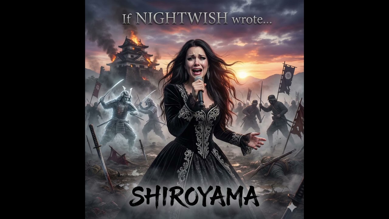 SHIROYAMA - Sabaton (Nightwish Style Cover) | Symphonic Metal | AI Metal 
