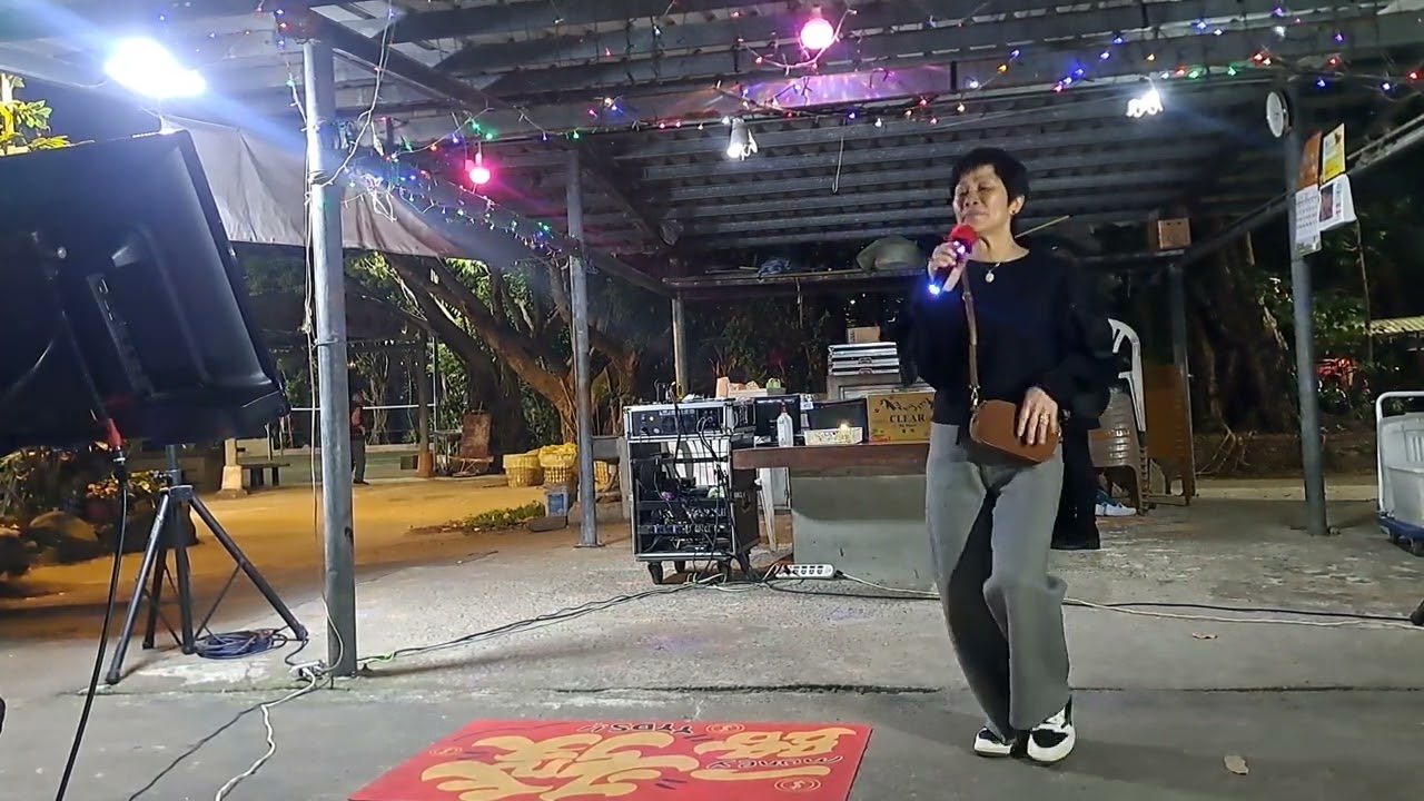 芬姐在大稻埕亮晴歌坊翻唱好事雙雙