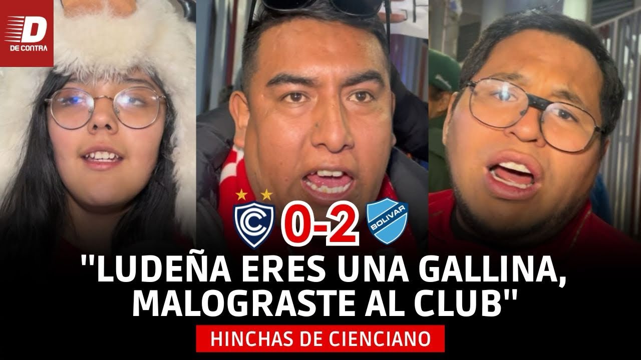 HINCHAS de CIENCIANO reaccionan FURIOSOS tras la ELIMINACI&Oacute;N ante BOLIVAR en COPA SUDAMERICANA 0-2