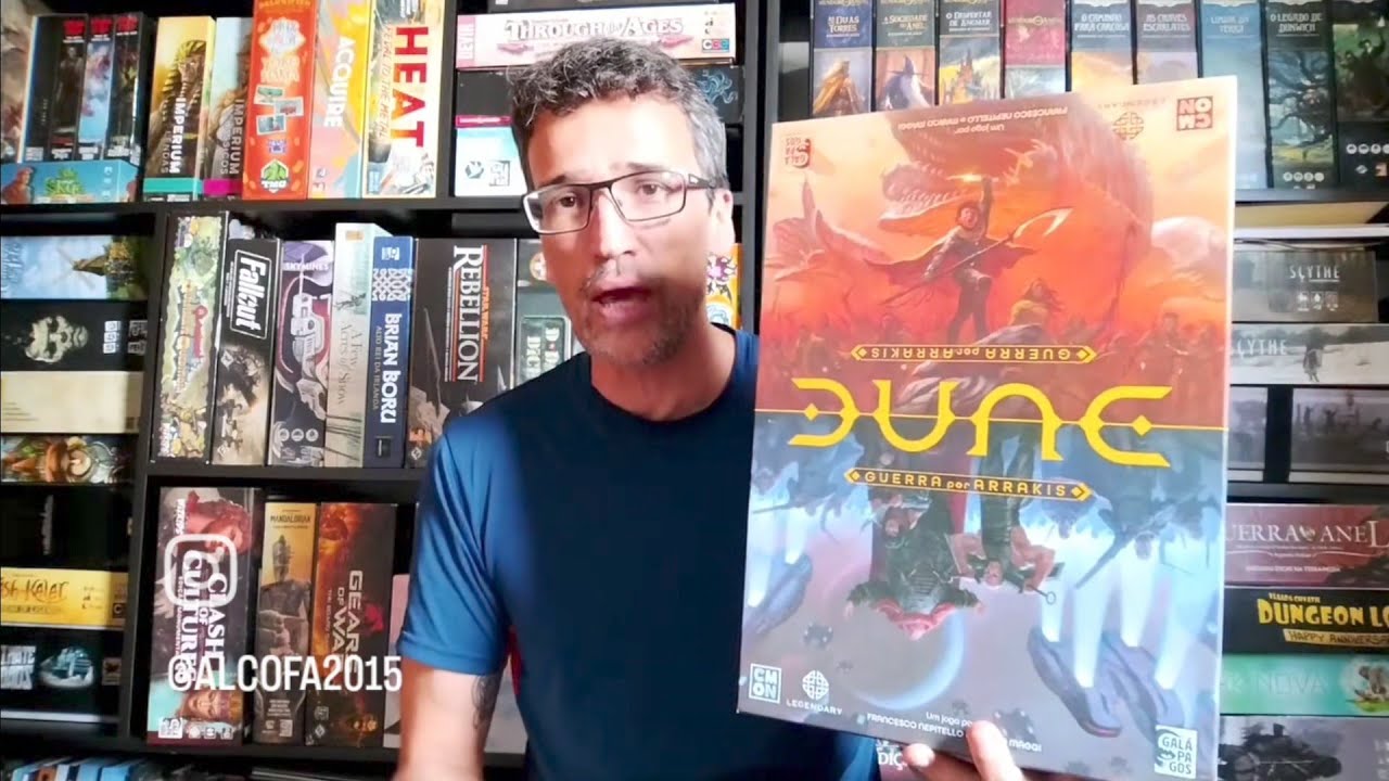 Direto ao Ponto - Dune Guerra por Arrakis (CMON | Galapagos | asmodee)