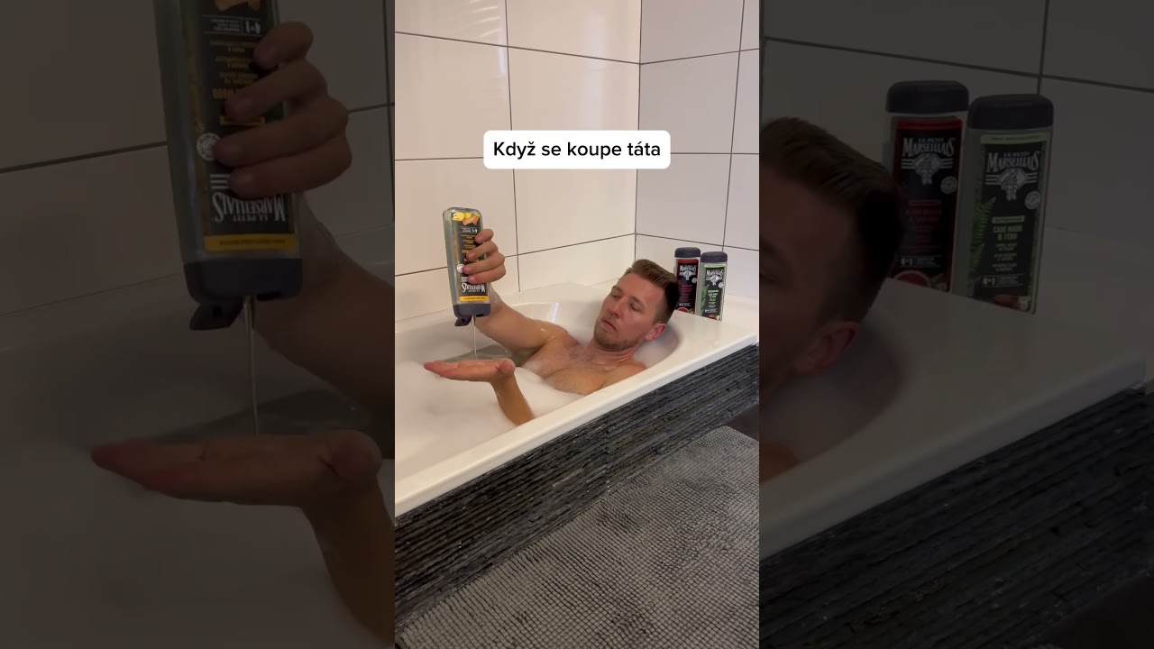 KOUPEL M&Aacute;MY VS T&Aacute;TY 😂😅🤩 *spoluprace