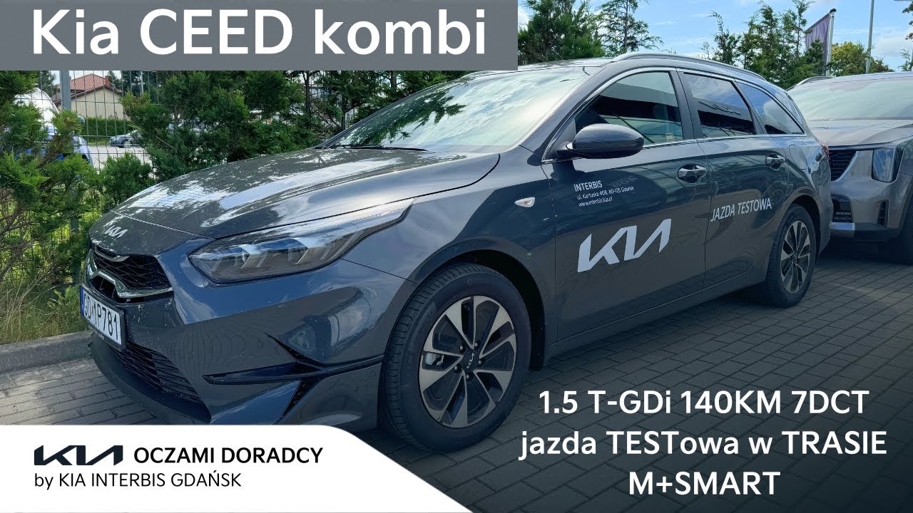 Kia CEED kombi MY2025 [1.5 T-GDI 140KM 7DCT] jazda TESTowa w TRASIE