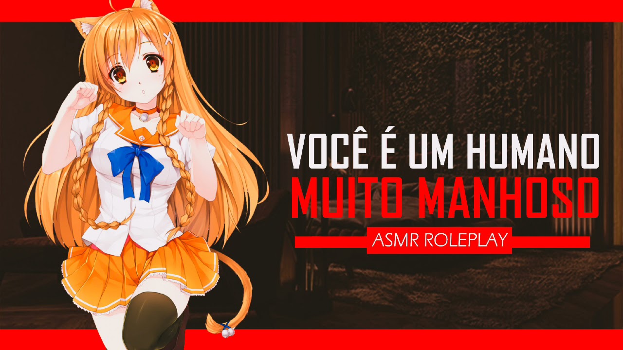 ASMR PET DE UMA NEKO CARENTE